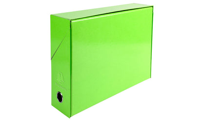 Boite de transfert 25x33mm dos 90mm pelliculé-vert anis