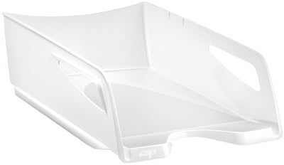 Corbeille courrier A4 gloss maxi 220 -blanc arctique
