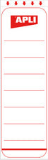 Etiquette adhésive dos de classeur-lot de 10