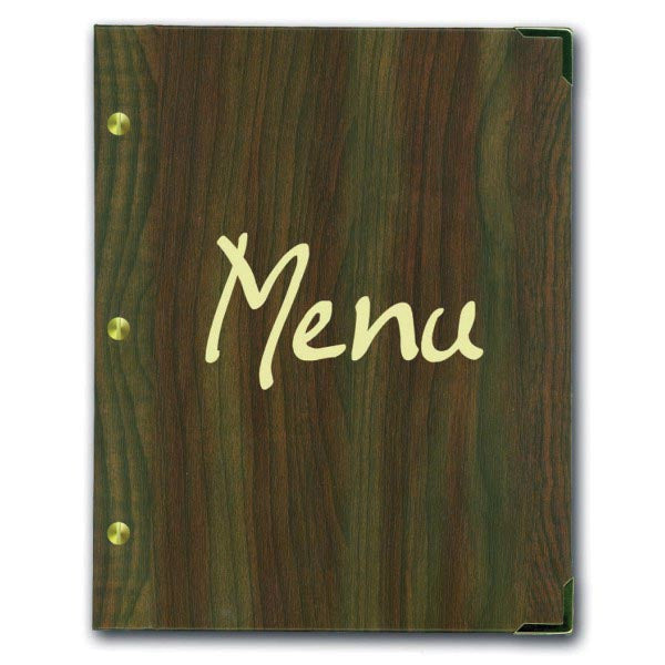Protege menu faux bois 31x24