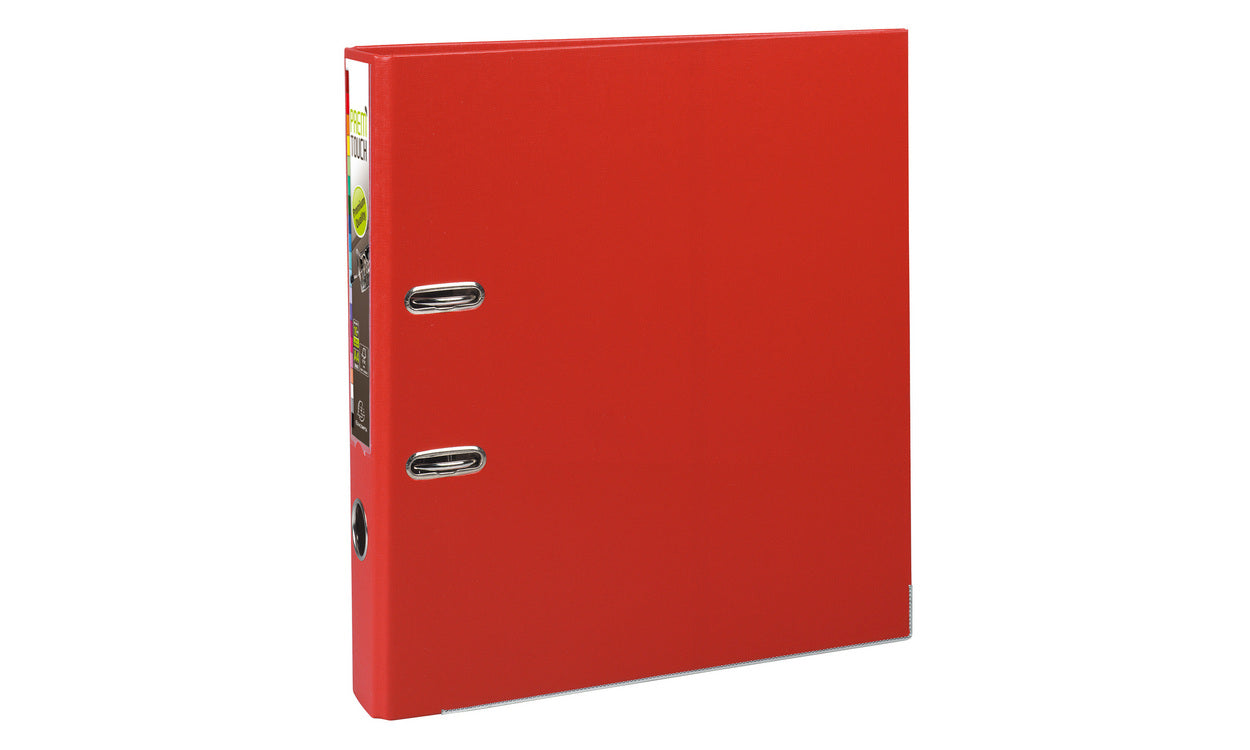 Classeur polypropylène premtouch dos de 50 rouge