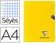 Cahier A4 96 pages  Mimesys seyes -jaune