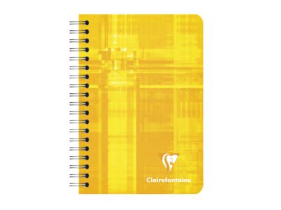 Carnet à spirale 100P 9.5x14 cm - Papier 90 g/m²