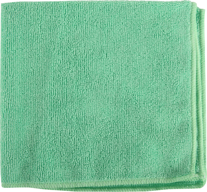 Lavette microfibre 230g 38x38 -lot de 5-verte
