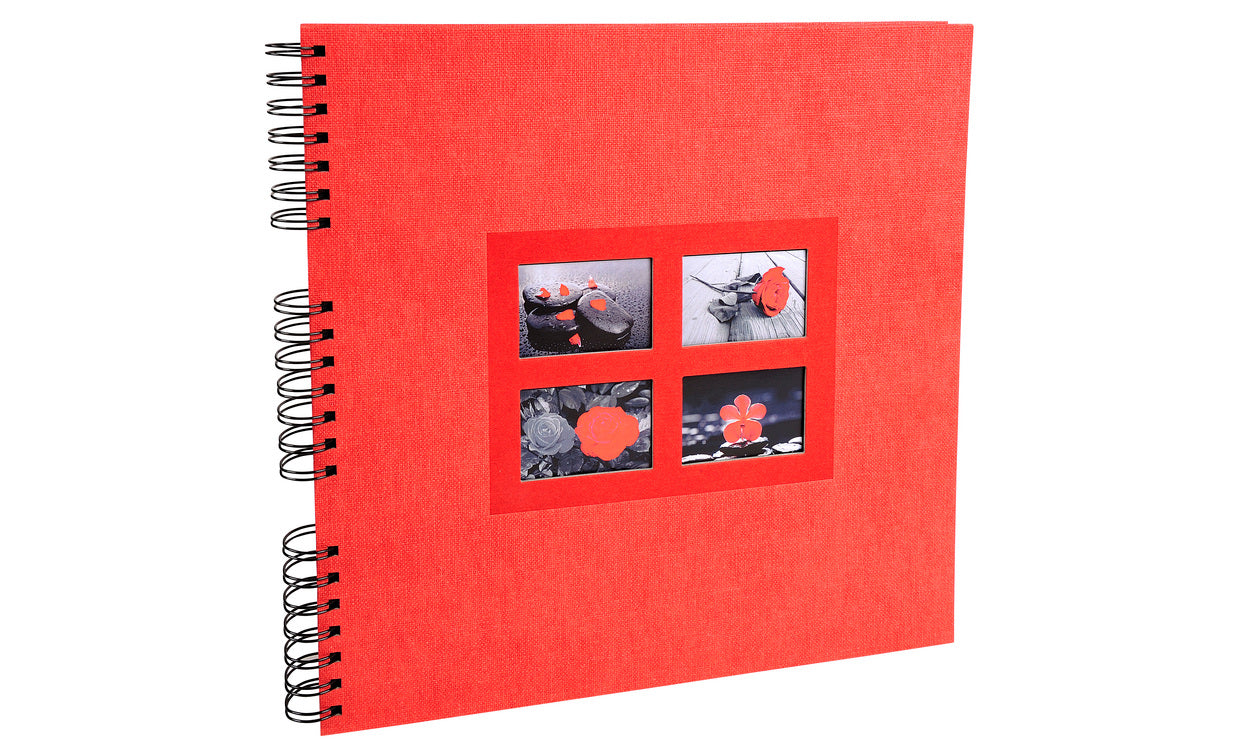 Album spirales passion 32x32cmrouge