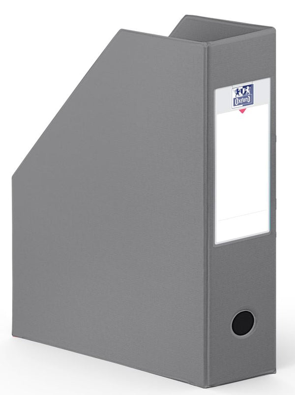 Boite classement pan coupe pvc d10cmgris