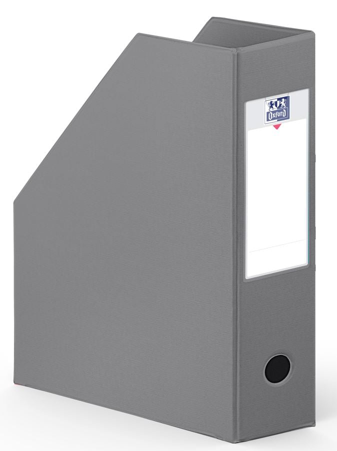 Boite classement pan coupe pvc d10cmgris