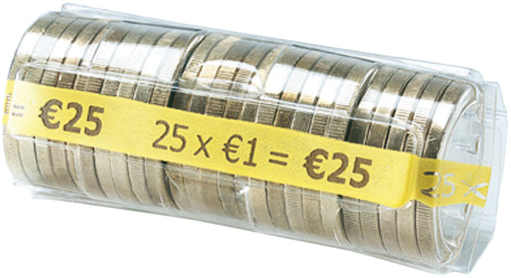 Etuis monnaie 1euro 25piecess/100