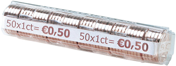 Etuis monnaie 1cent 50piecess/100