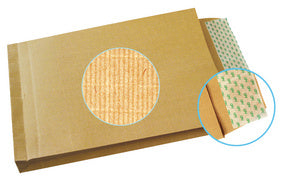 Pochettes expédition 280 x 365 mm, kraft armé ,soufflet de 50mm-paquet de 50