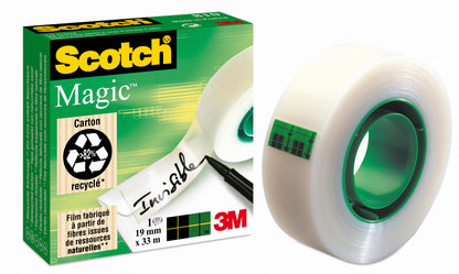 Adhésif invisible 19x33 magic 810 scotch