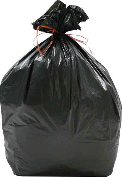 Sac poub 30l noir 25mic rouleaux 25