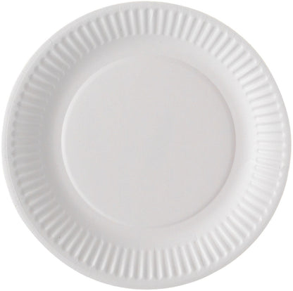 Assiette jet.carton plastifiel/100
