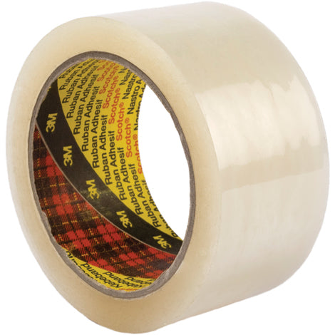 Adhésif silencieux polypropylène 50mmx66m Lot de 6-transparent