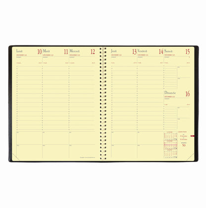 Agenda Manager 21x27 - Vue Hebdomadaire et Durable