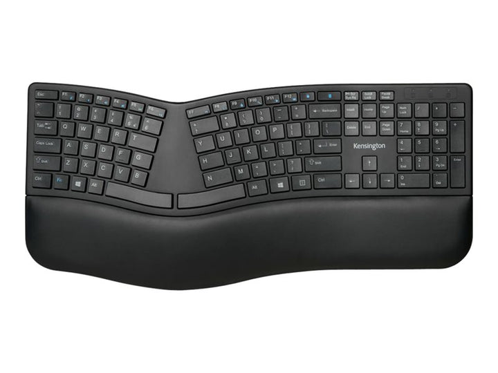 Kensington Pro Fit Ergo Wireless Keyboard - clavier - Français - noir