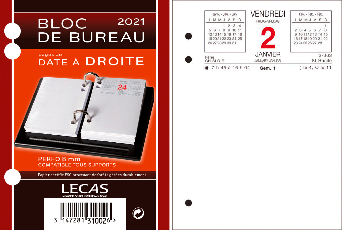 Ephemeride bureau date droiterouge