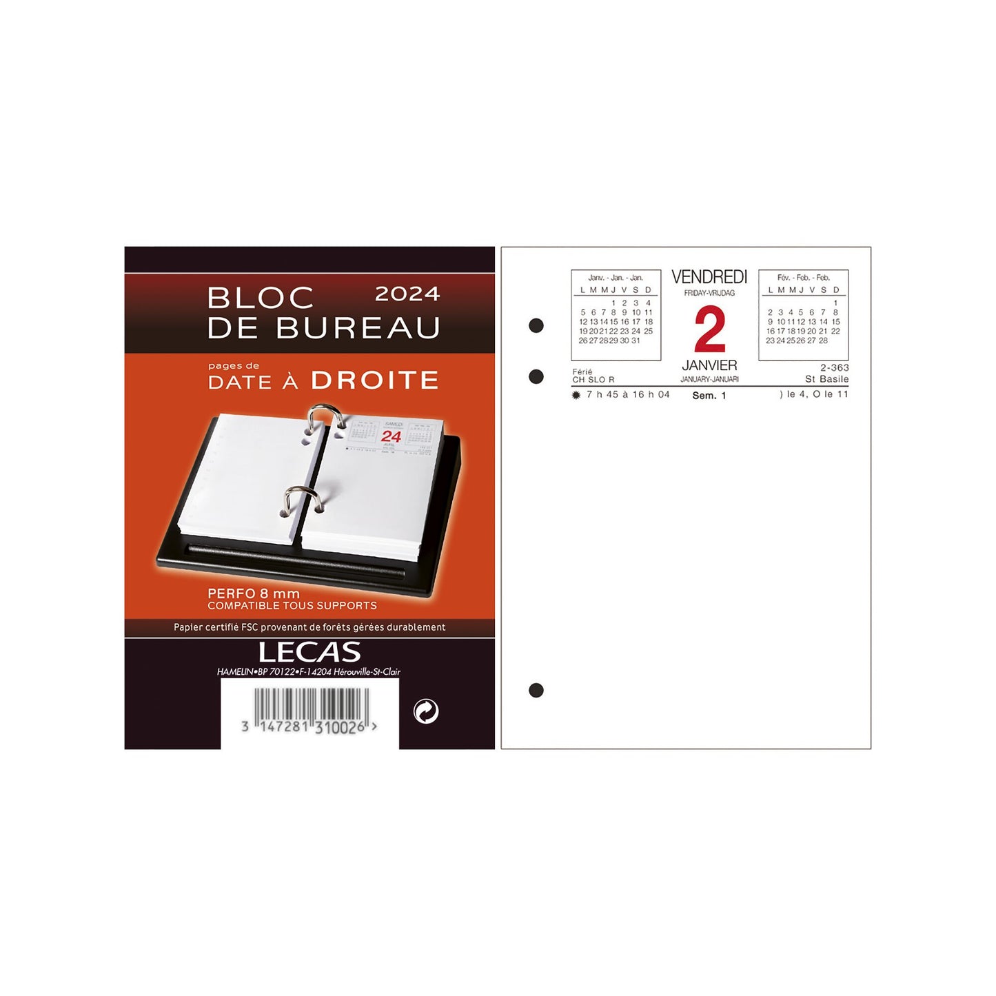 Ephemeride bureau date droiterouge