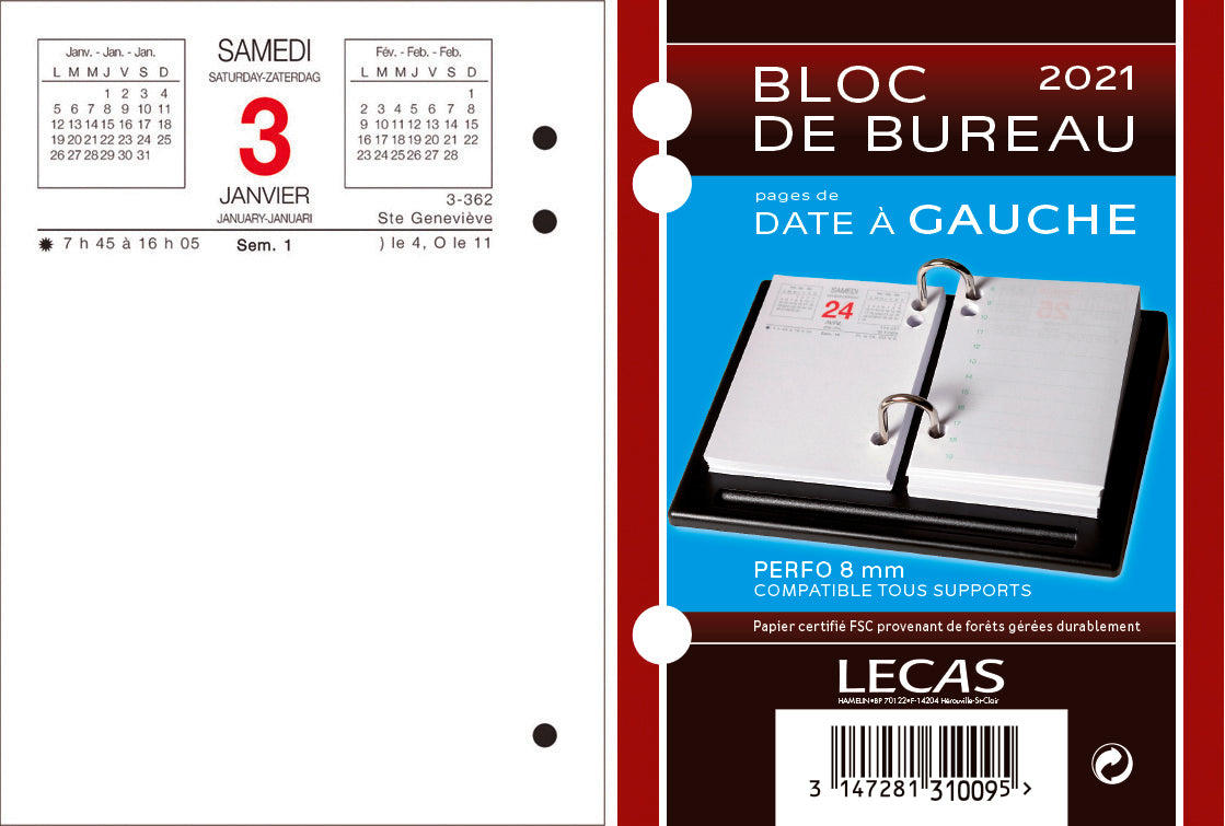 Ephemeride bureau date gauchebleu