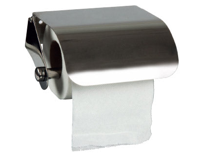 Distributeur papier hygienique en rouleau. Inox