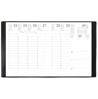 Agenda semainier 21x27 cm - éco-responsable