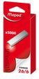Agrafe 26/6 Eco Galva. B/5000