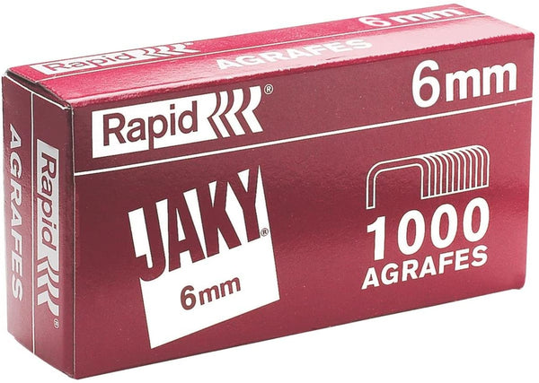 Agrafes JAKY 6 Boite de 1000