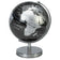 Mini globe design 14cm metal3 ass