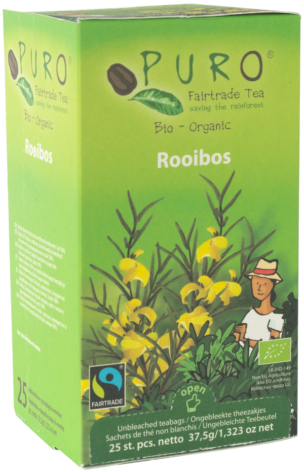 infusion Rooibos Bio - 25 Sachets Écologiques
