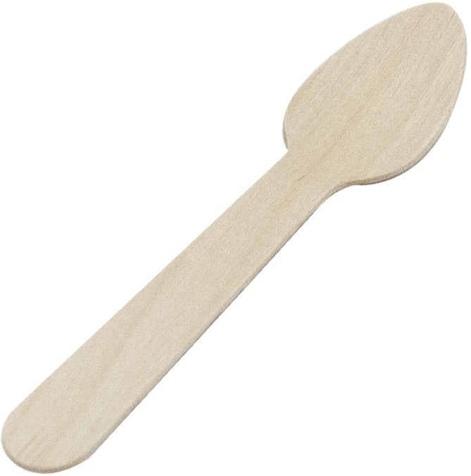 Cuillères en bois 11 cm - Paquet de 100
