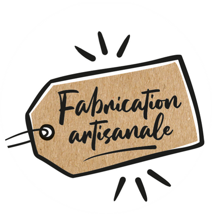 Etiquettes adhésives 35mm - mention " fabrication artisanale"