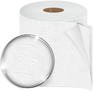Papier toilettes 2 plis Amoos Lot de 12