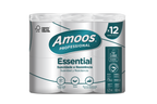 Papier toilettes 2 plis Amoos Lot de 12