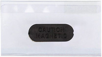 Badge Magnétique 40x75mm - Pratique et Polyvalent