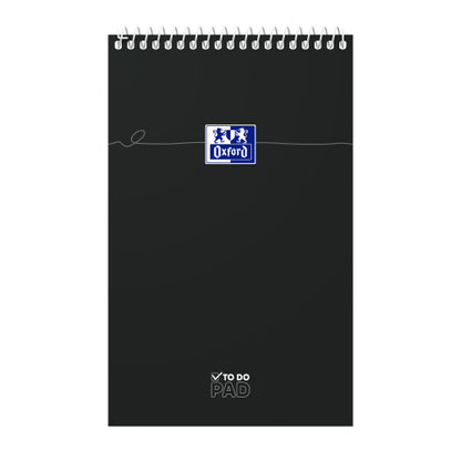 Bloc-notes reliure spirale  To Do 12x20 - Format Compact et Durable