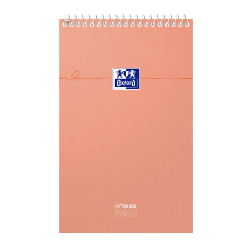 Bloc-notes reliure spirale  To Do 12x20 - Format Compact et Durable