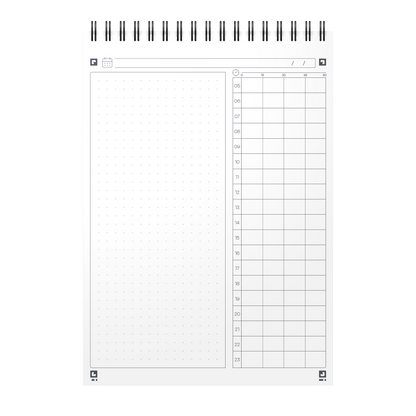 Bloc-notes organisateur -148x210cm-148 pages