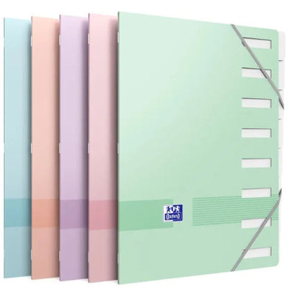Trieur A4 8 Compartiments - Couleurs Pastel