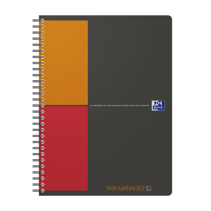 Cahier B5 Task Manager 160pages - pour une gestion de Tâches Optimisée