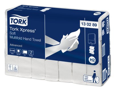 Essuie-main tork blanc 24x21 180 lot de 21
