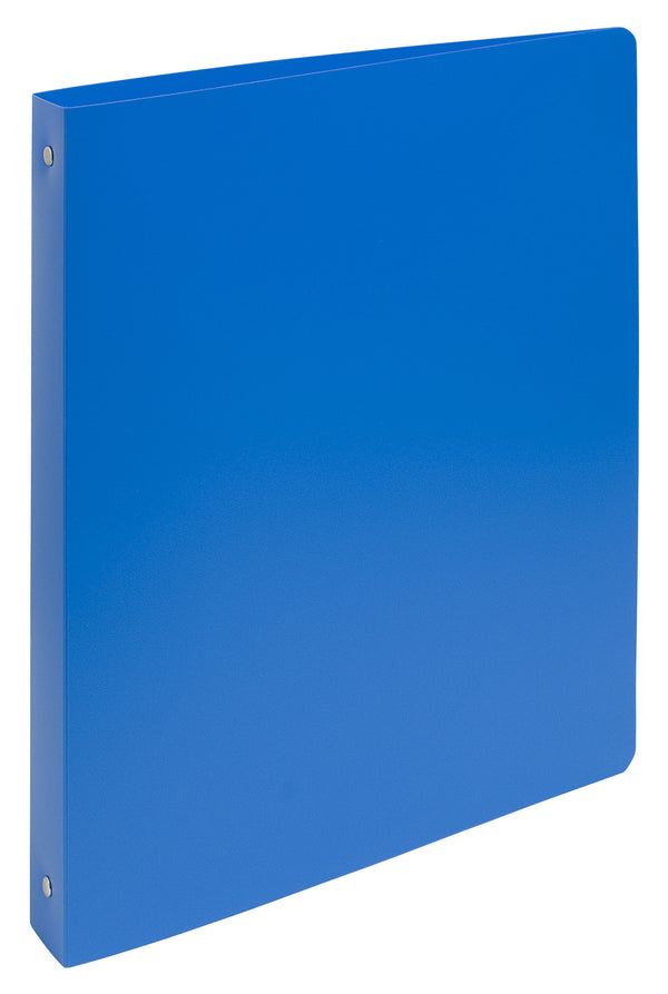 Classeur A4 + polypropylène 4anneaux dos 40mm bleu