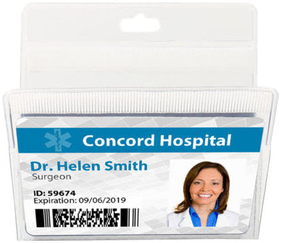 Badge multi-cartes 4cartes  lot de 10