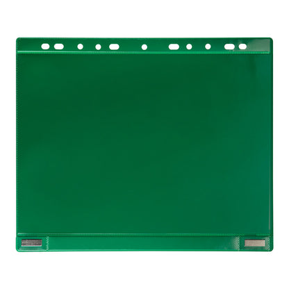 Pochette perforée magnétique A4- recto/verso-sachet de 5-vert