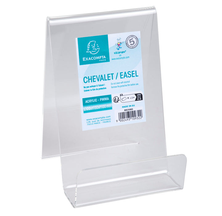 Présentoir chevalet pour objet L100x110xP150 mm
