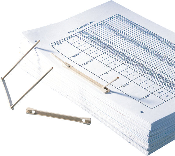 Relieurs pour papier listings bte100