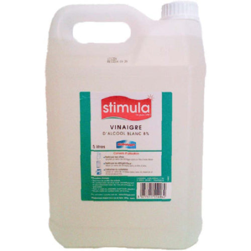Bidon vinaigre blanc 8% 5 litres