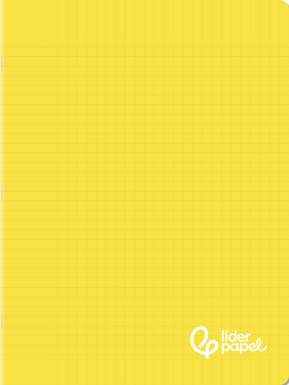 Cahier polypropylène jaune 24x32 96 pages seyes