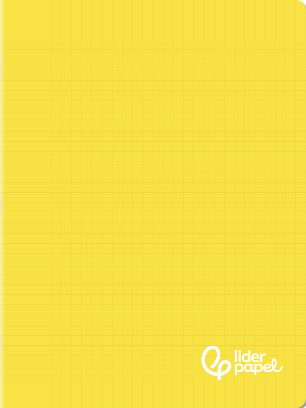 Cahier polypropylène jaune 24x32 96 pages seyes