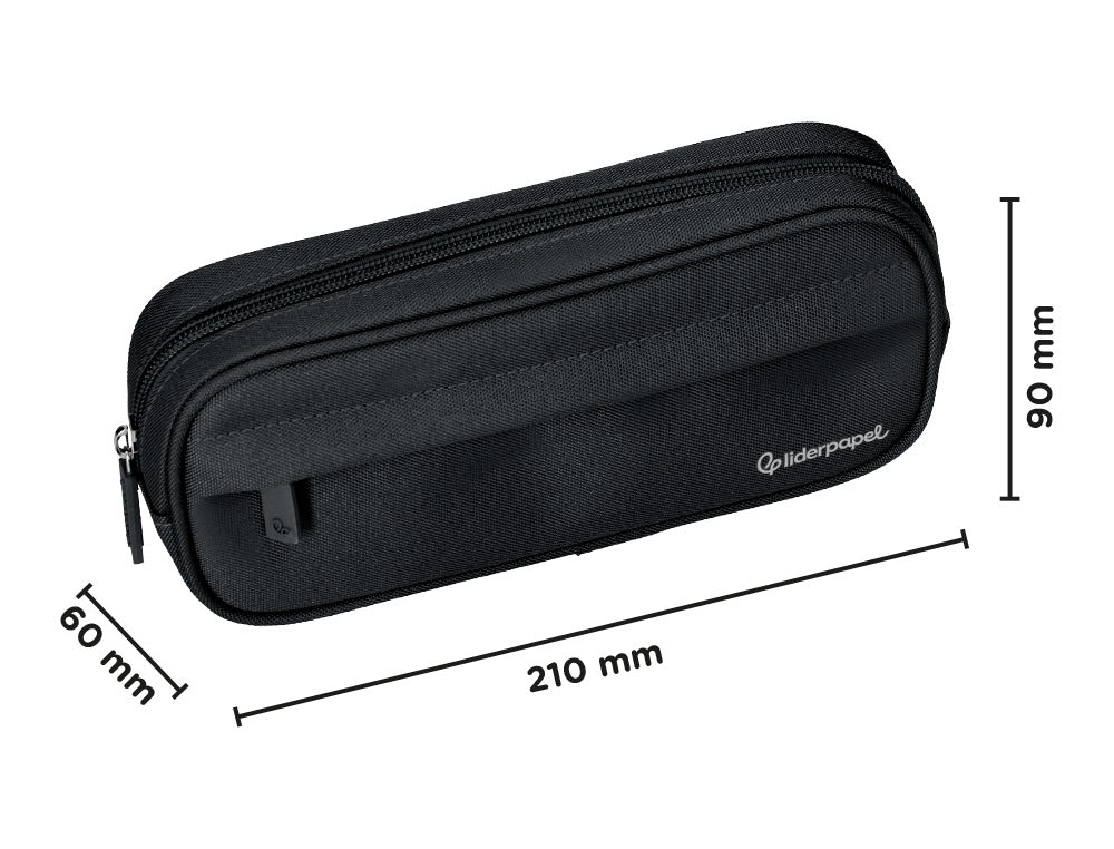 Fourre-tout Rectangulaire 21X9X6 cm -noir