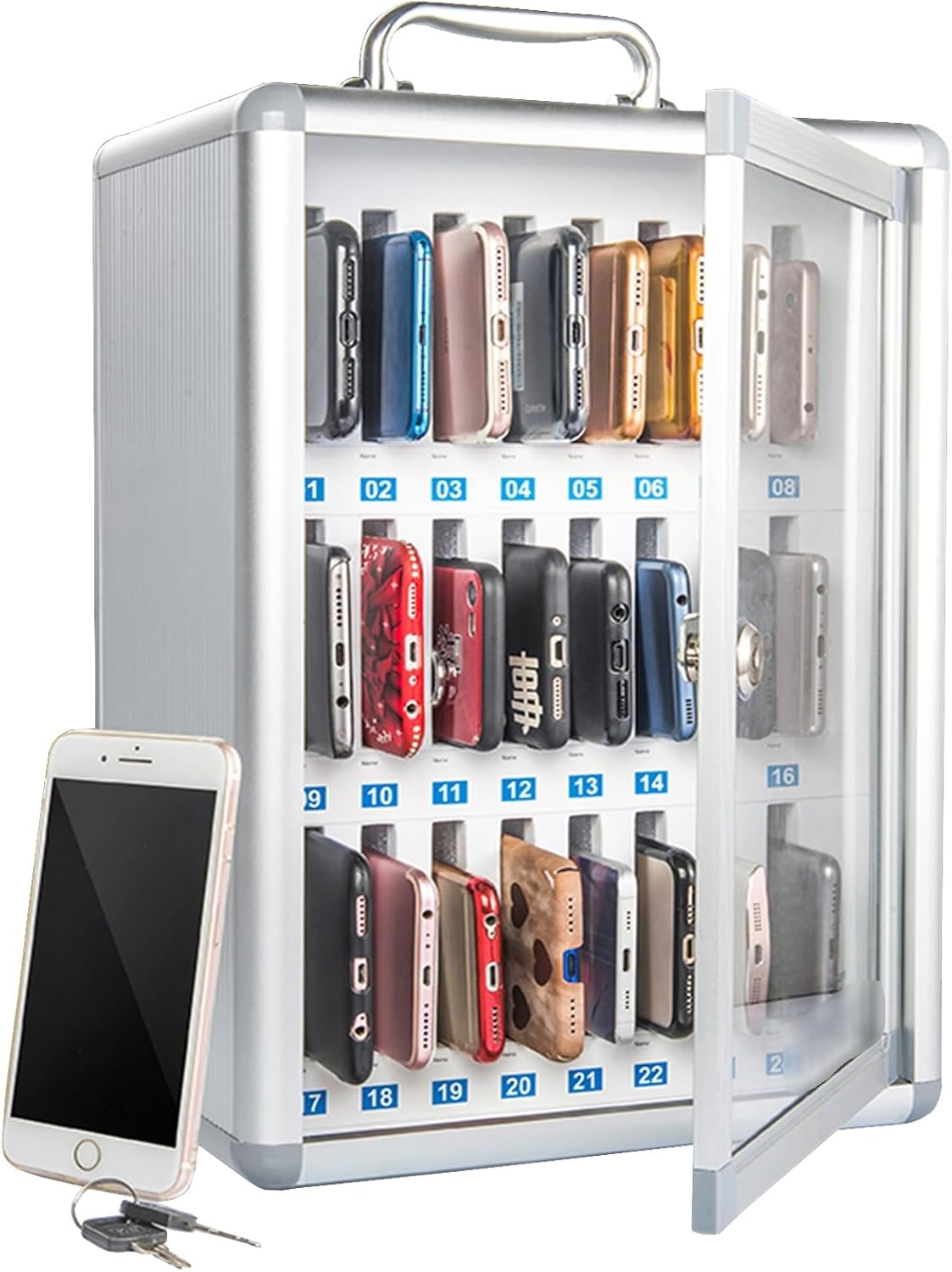 Armoire rangement 24 téléphone portable